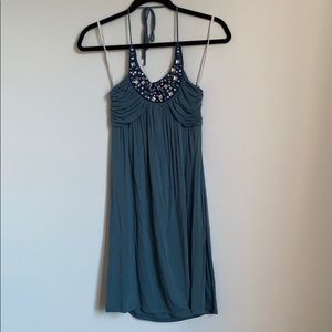 2/$30 Beaded Top Halter Dress